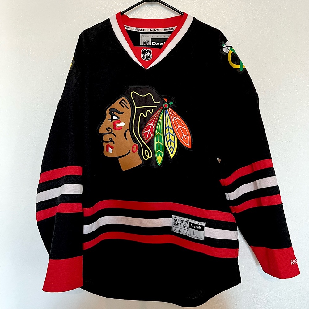 Adult L Blackhawks Jersey